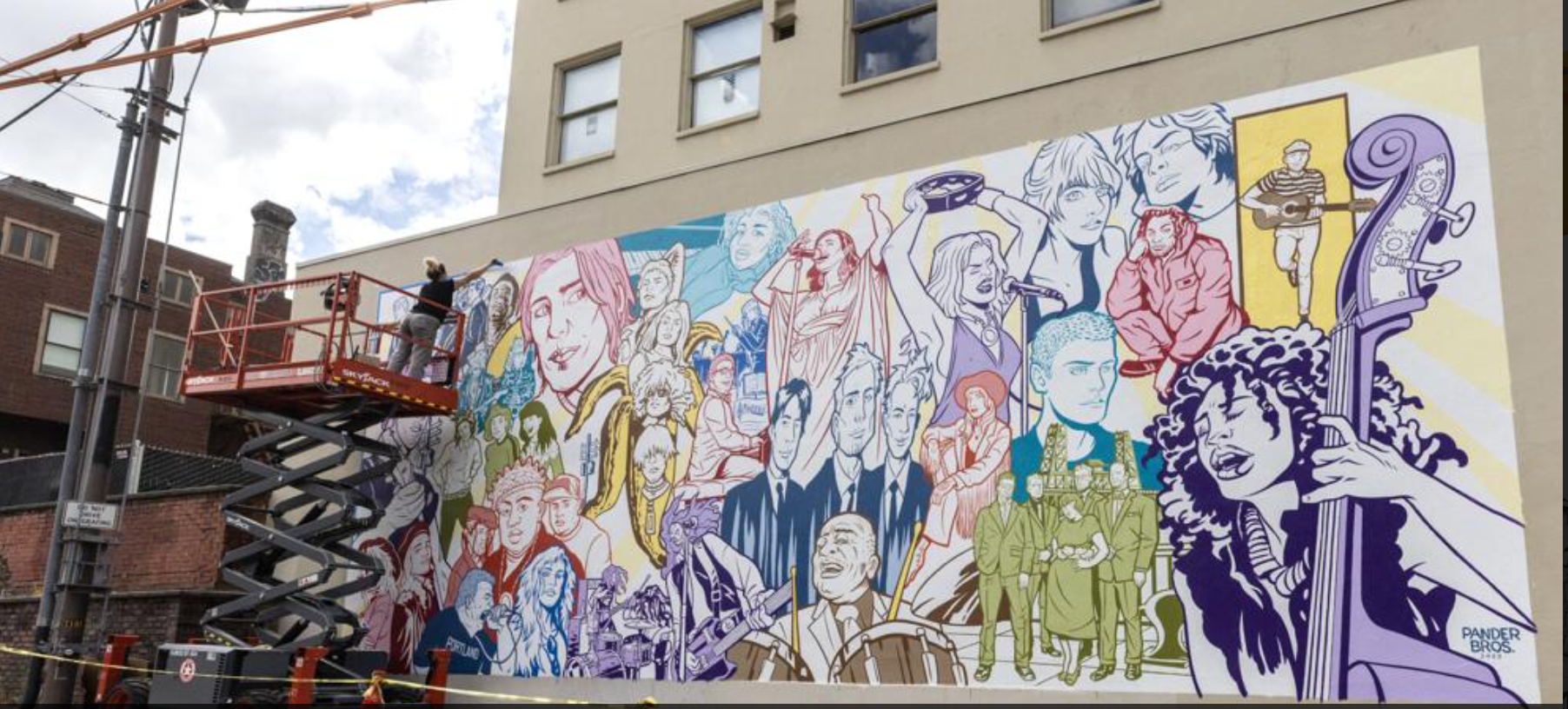 The Portland Music Mural Project — Nu Shooz
